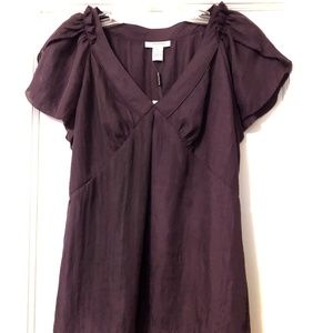 New Calvin Klein Top Women's Medium Plum NEW
